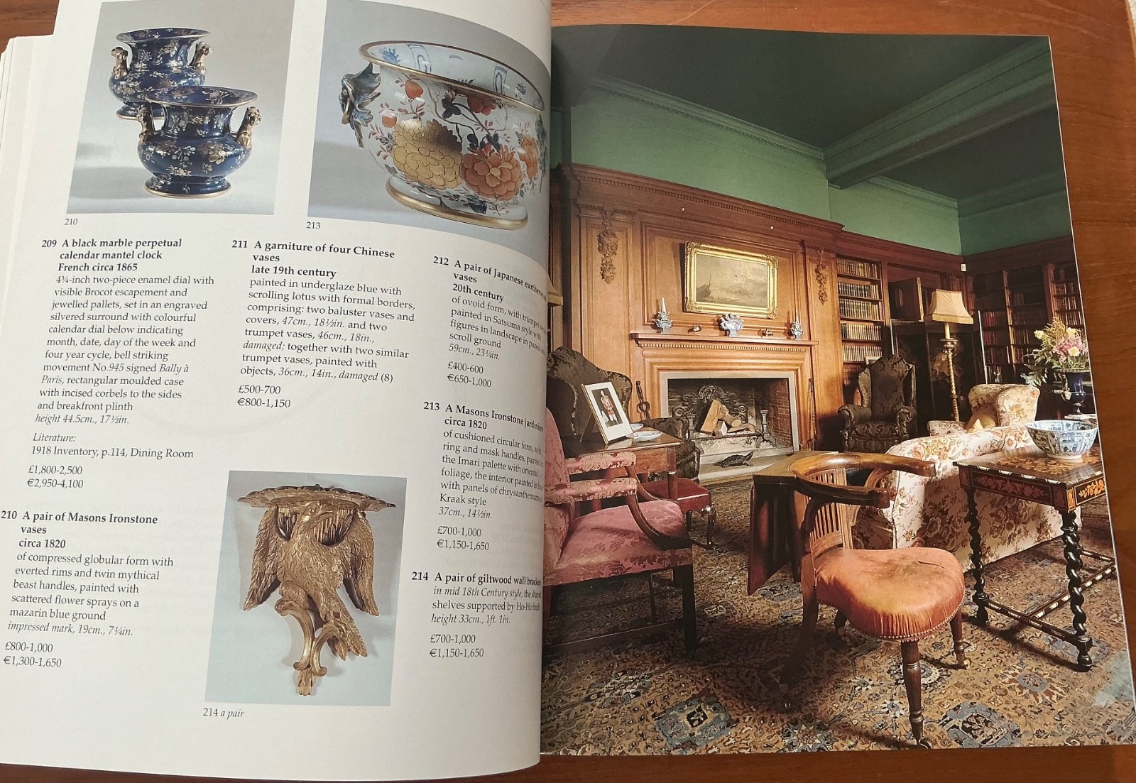 Benacre Hall Suffolk Sotheby’s Country House Auction Catalogue & Price List 2000