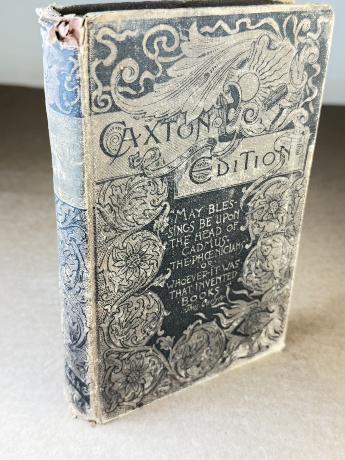 1887 Ivanhoe Sir Walter Scott Caxton Edition Belford Clarke Antique HC