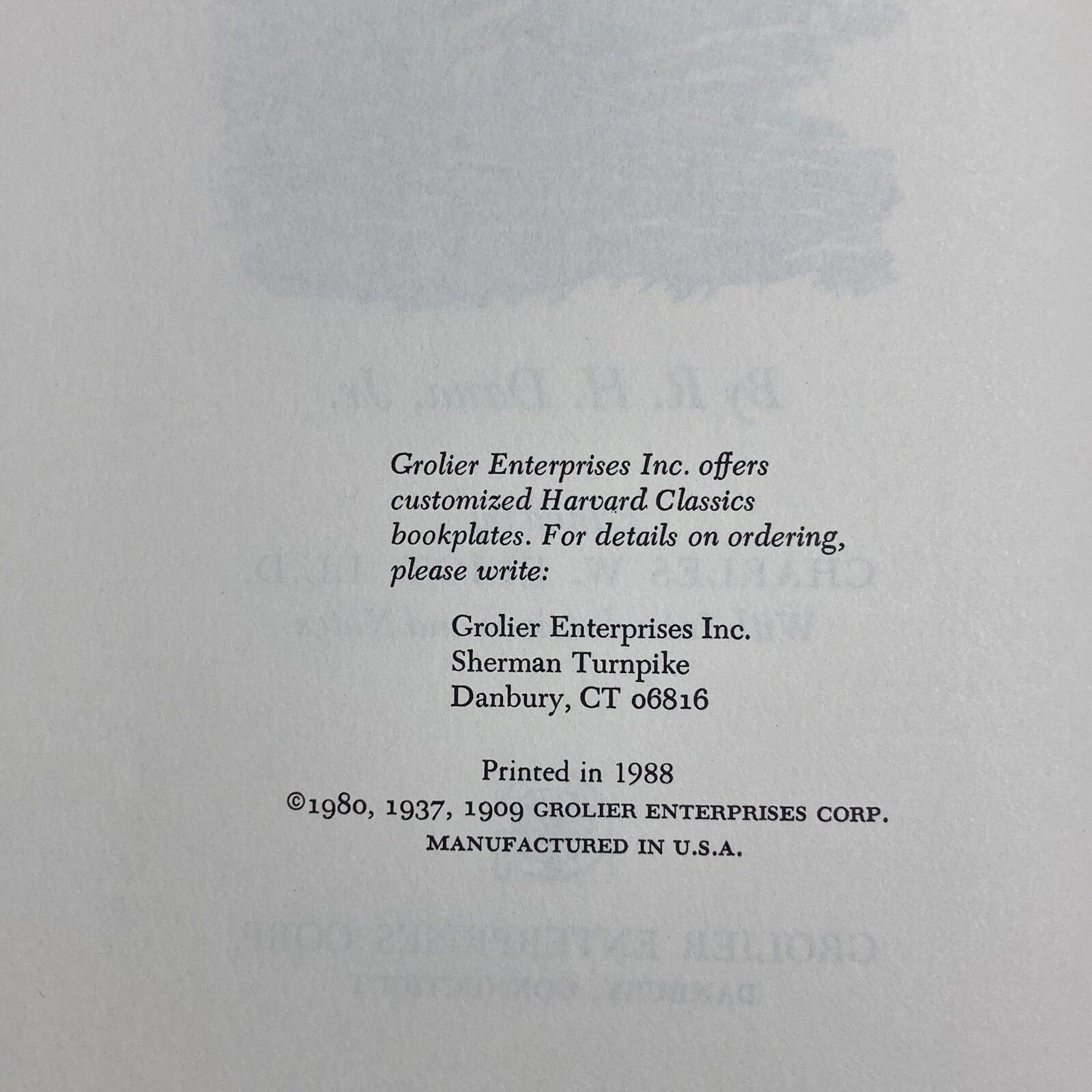 Two Years Before The Mast Richard Henry Dana Leather Gold Havard Classics HB