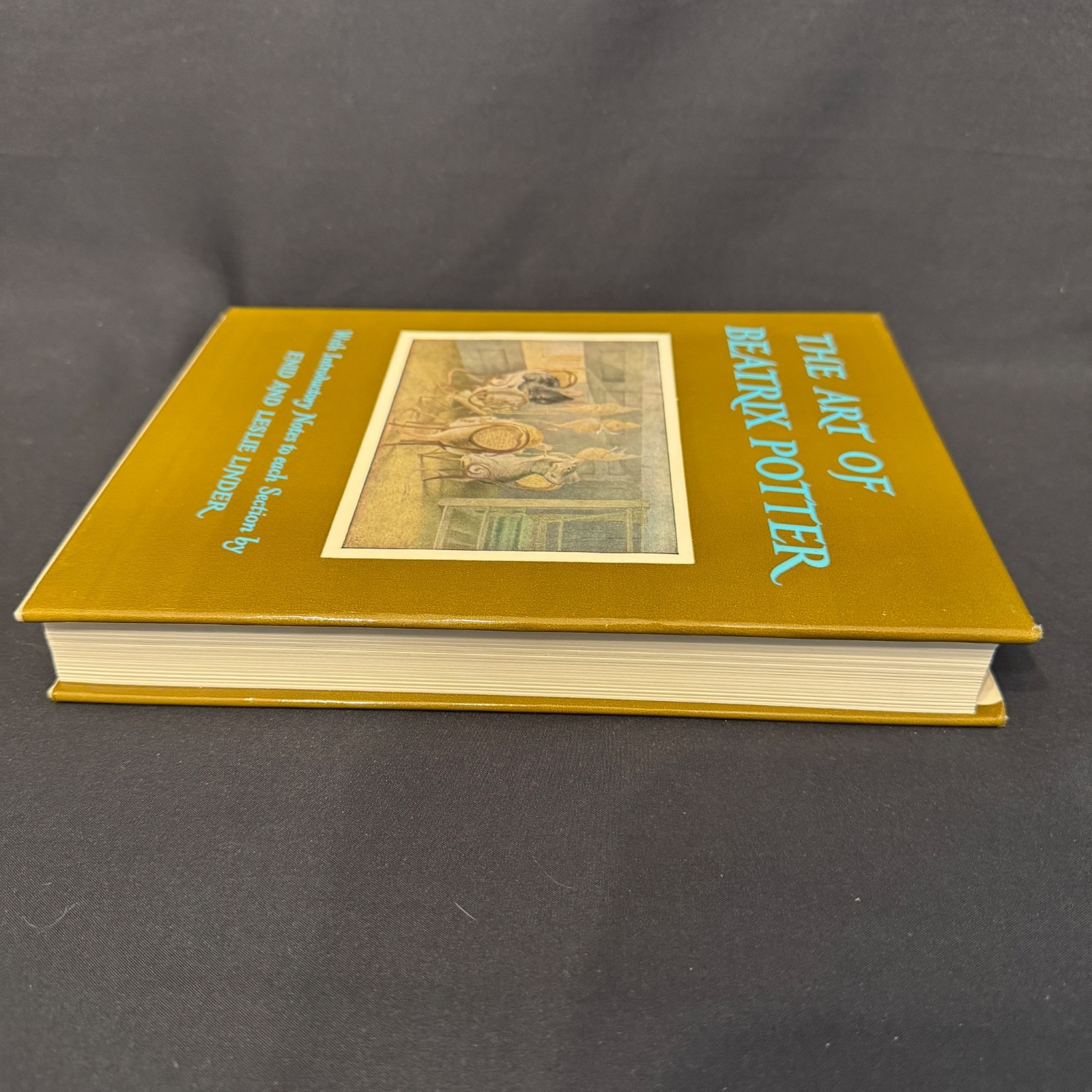 THE ART OF BEATRIX POTTER Enid and Leslie Linder 1976 Illustrated with Slip Case
