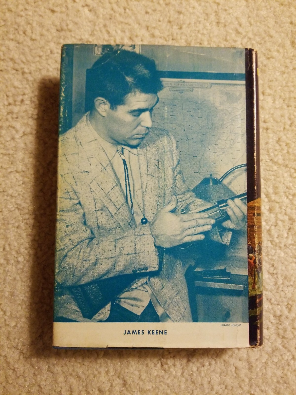 The Brass and the Blue by James Keene (1956, First Printing) Hardcover Vintage