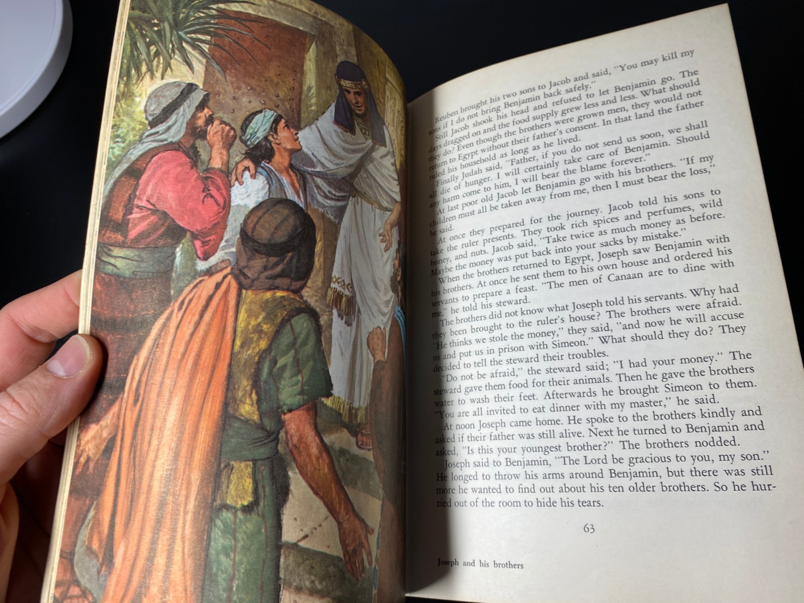 Egermeier’s Bible Story Book (1969) Warner Press Hardcover Illustrated