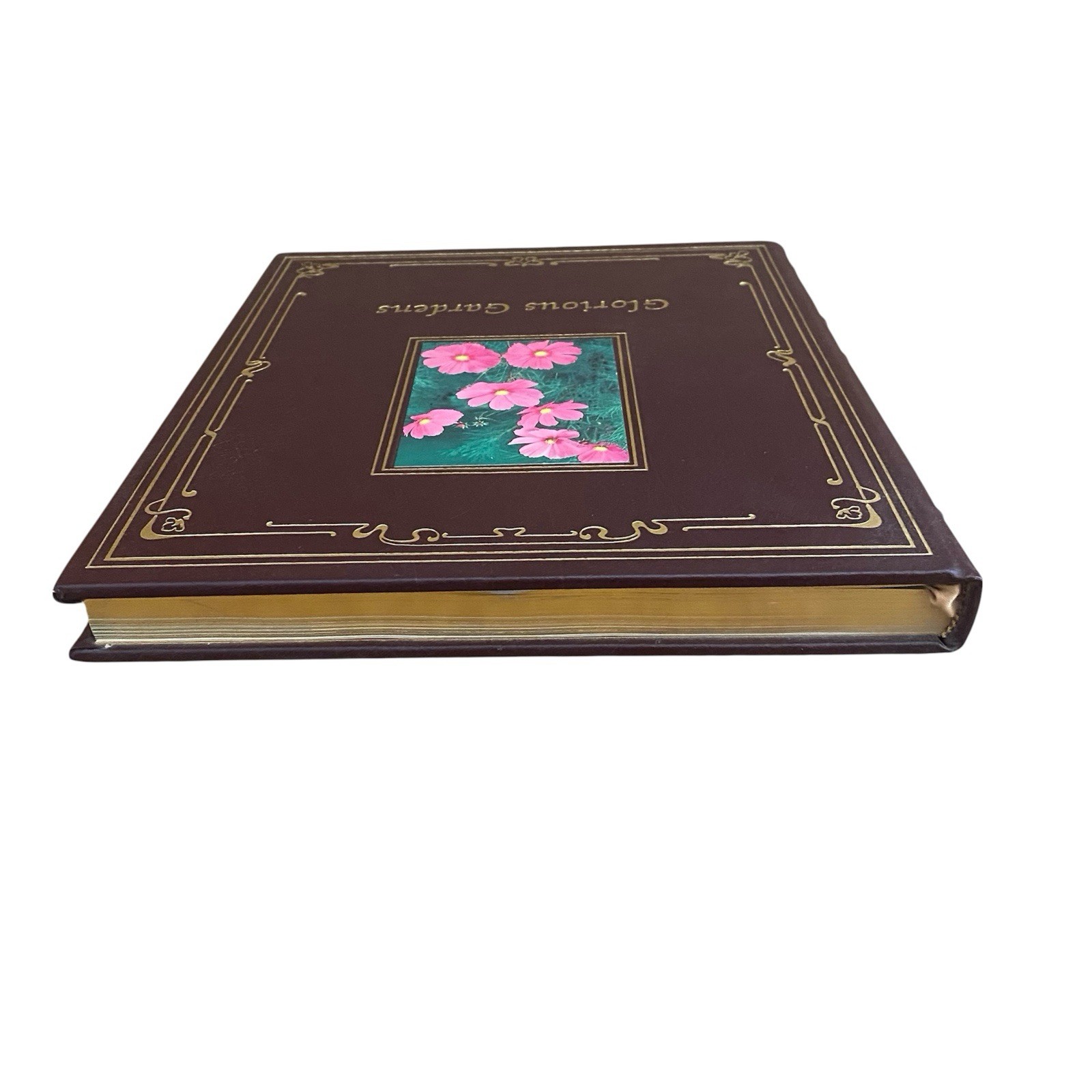 “Glorious Gardens” Roundtable Press Leather Bound HC Jaqueline Heriteau Book