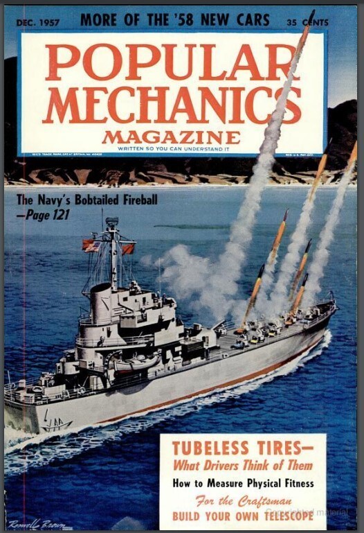 POPULAR MECHANICS 1950S MAGAZINE 120 Select Issue Collection On USB Thumb Drive