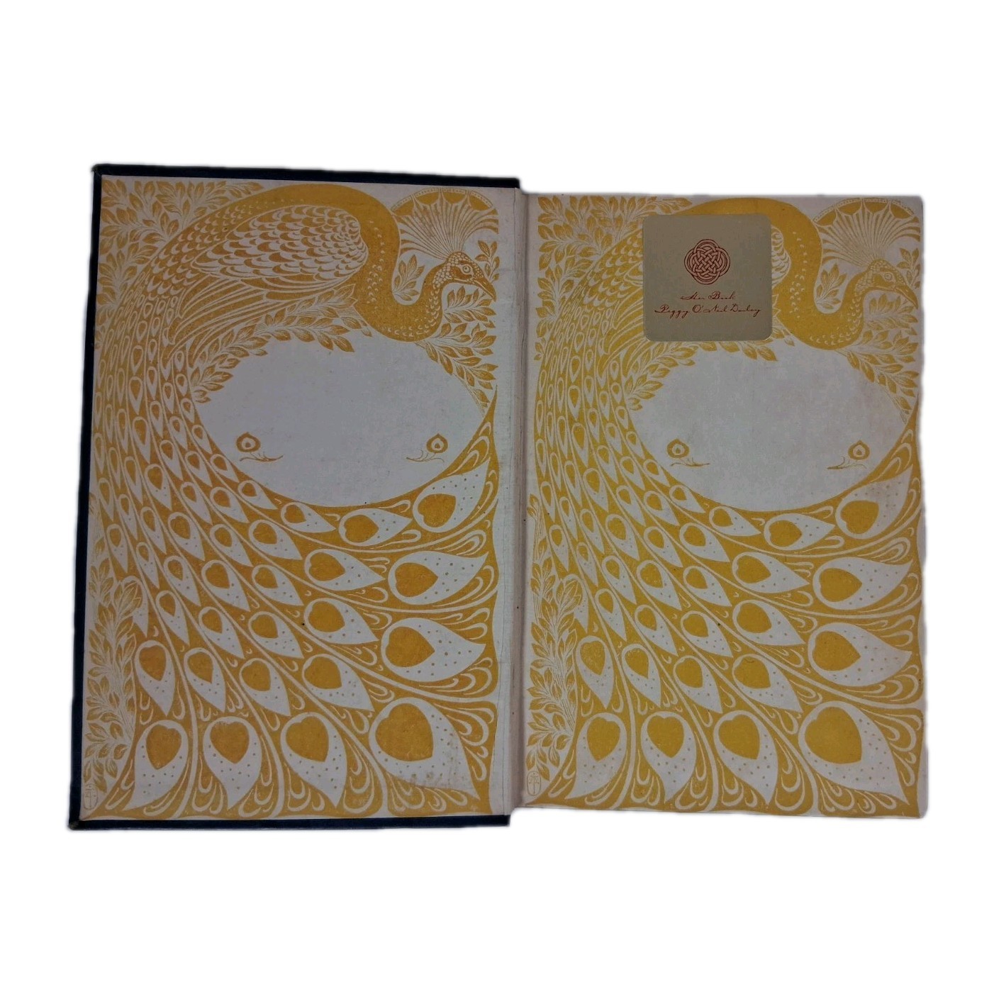 1896 HEADLONG HALL and NIGHTMARE ABBEY THOMAS LOVE PEACOCK BINDING GOTHIC London