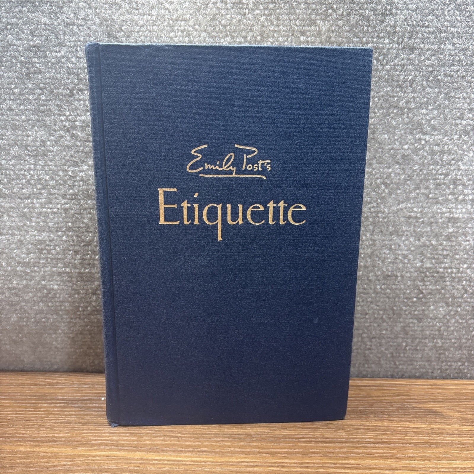 Etiquette Blue Book of Social Usage by Emily Post 1960 Tenth Edition HC Manners