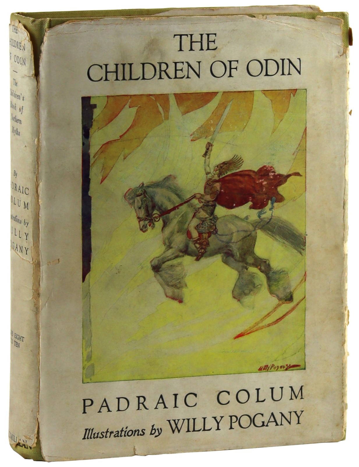 Padraic Colum, Willy Pogany [illus] / The Children of Odin / 1929 reissue in DJ