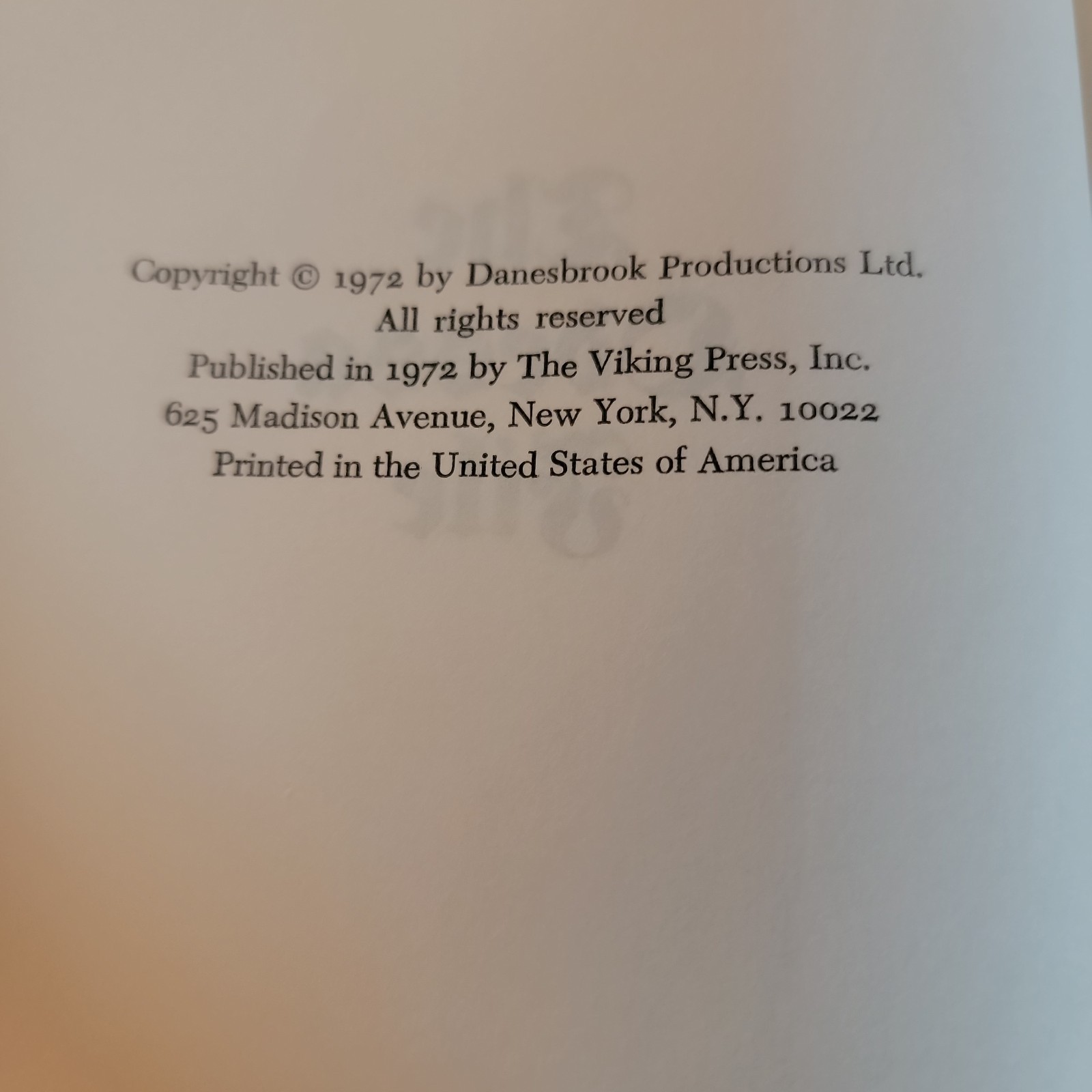 The Odessa File Frederick Forsyth HC DJ BCE 1972 Viking Press Thriller