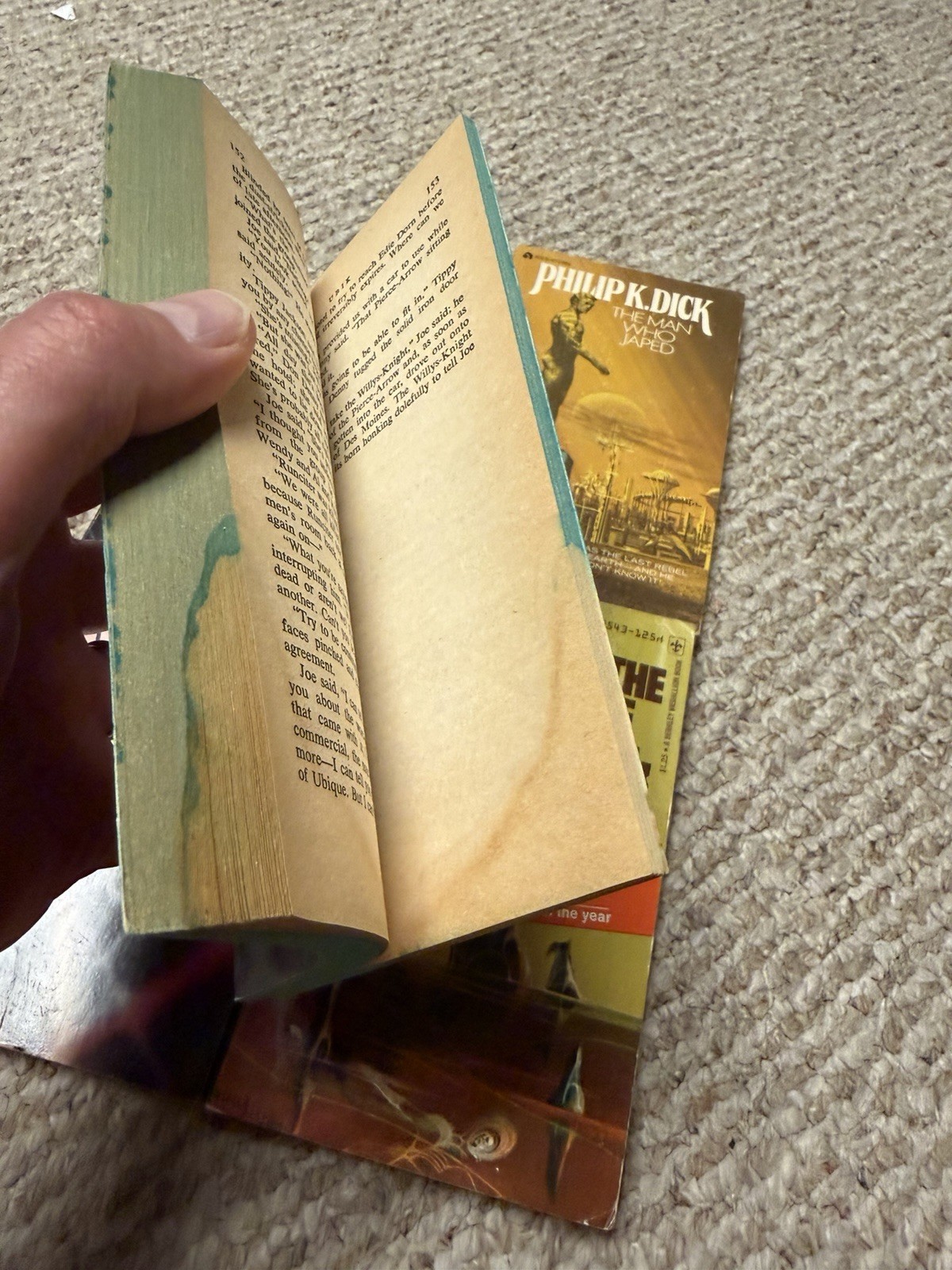 Philip K Dick 4 book lot UBIK Dell 1st Printing 1970 The Man Who Japed MORE