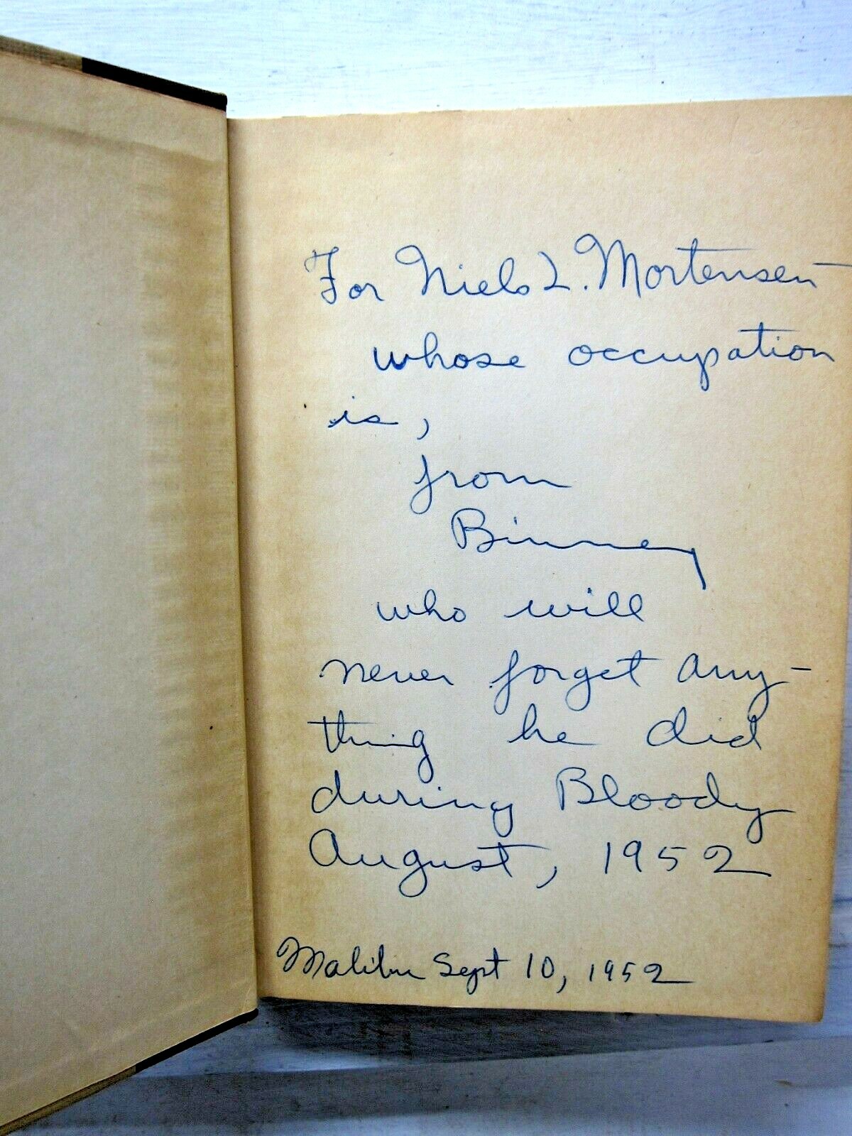 Occupation: Writer, Robert Graves, 1950, Creative Age Press – 1st edition