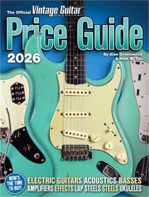 The Official Vintage Guitar Magazine Price Guide 2026 (Paperback or Softback)