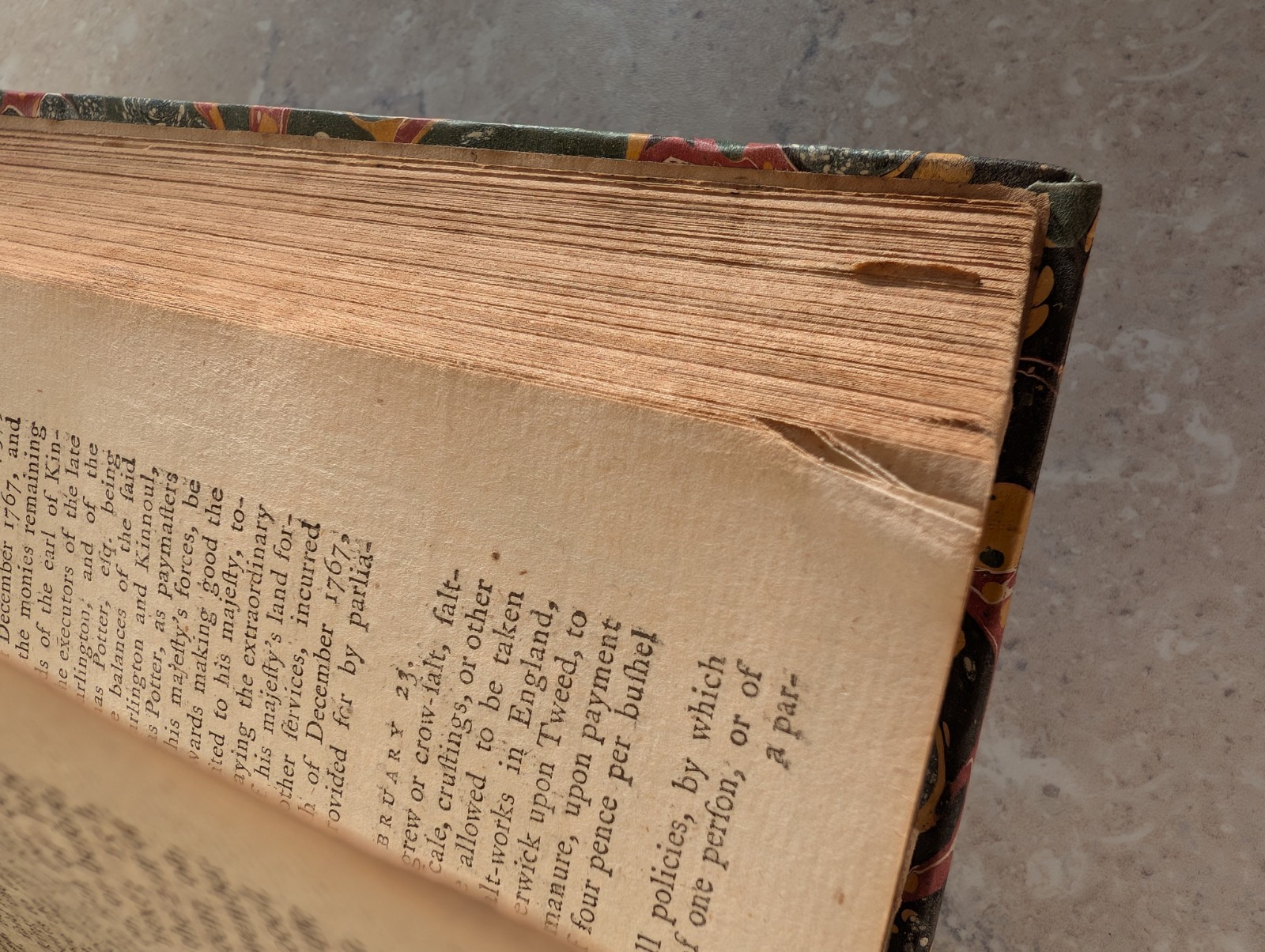 ANNUAL REGISTER HISTORY POLITICS & LITERATURE Disturbance in the Colonies 1768