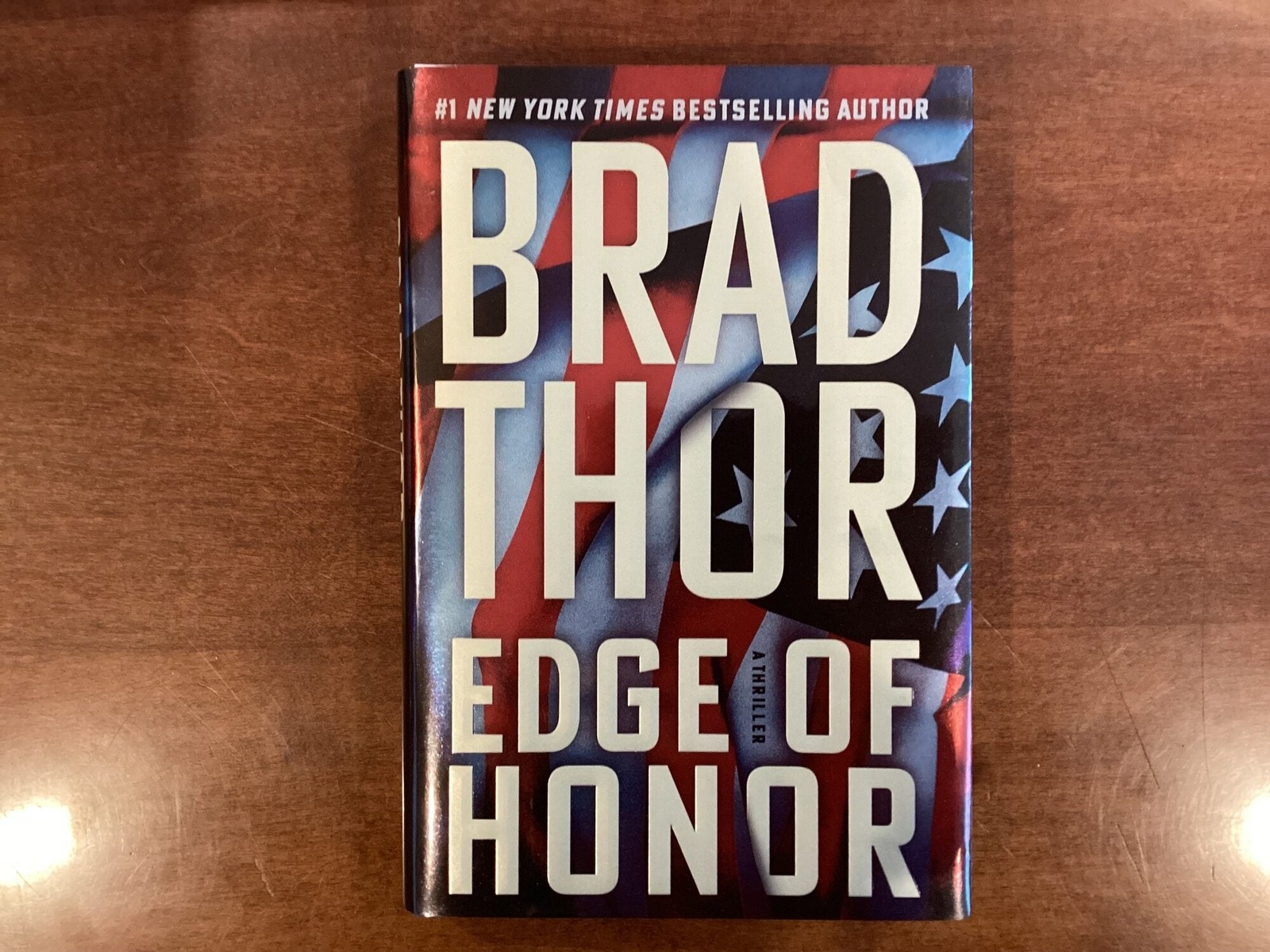 Brad Thor / Edge Of Honor signed 1st Edition 2025