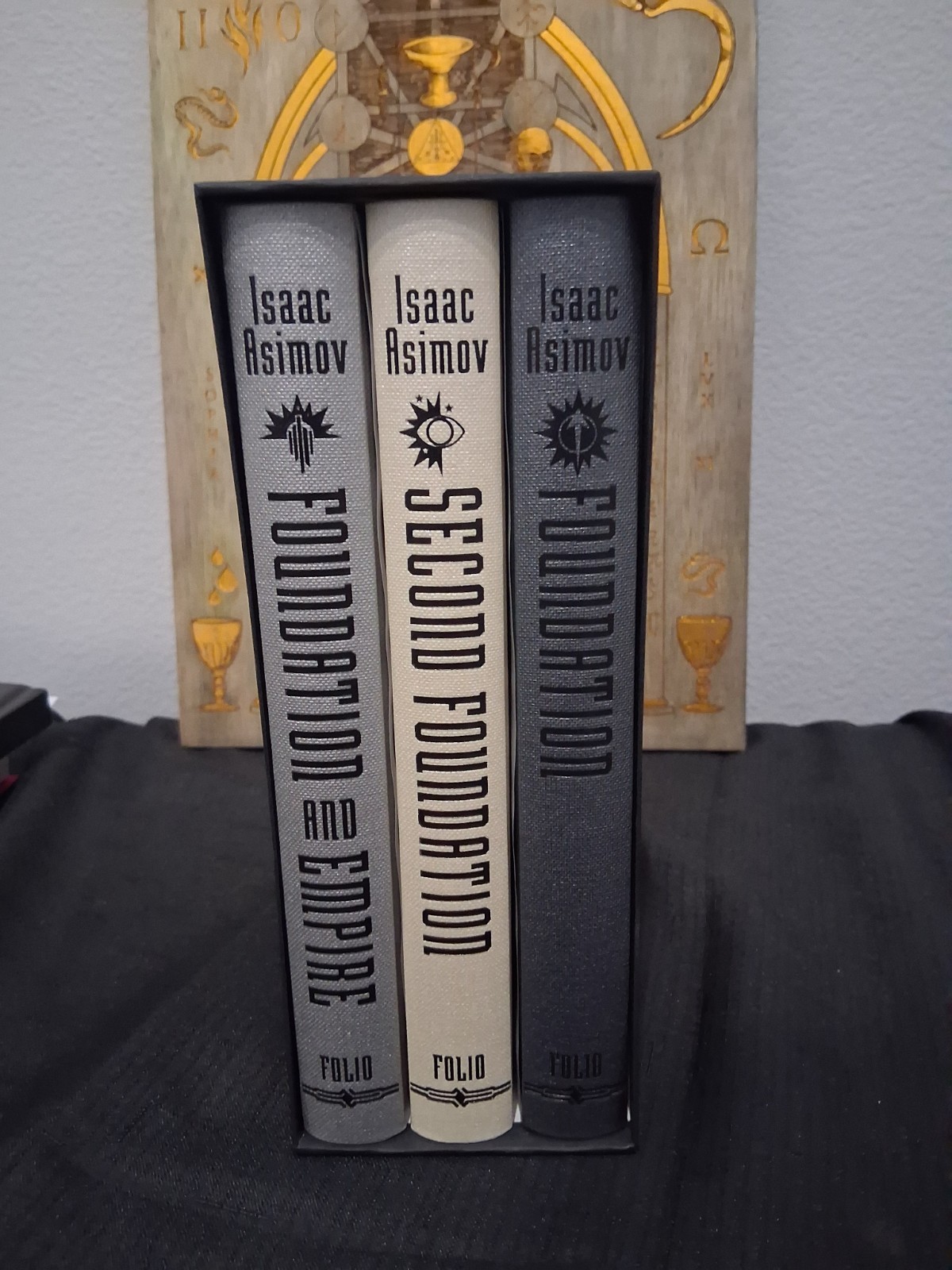 The Foundation Trilogy By Isaac Asimov (Folio Society Edition) Unread Sf HC 3rd