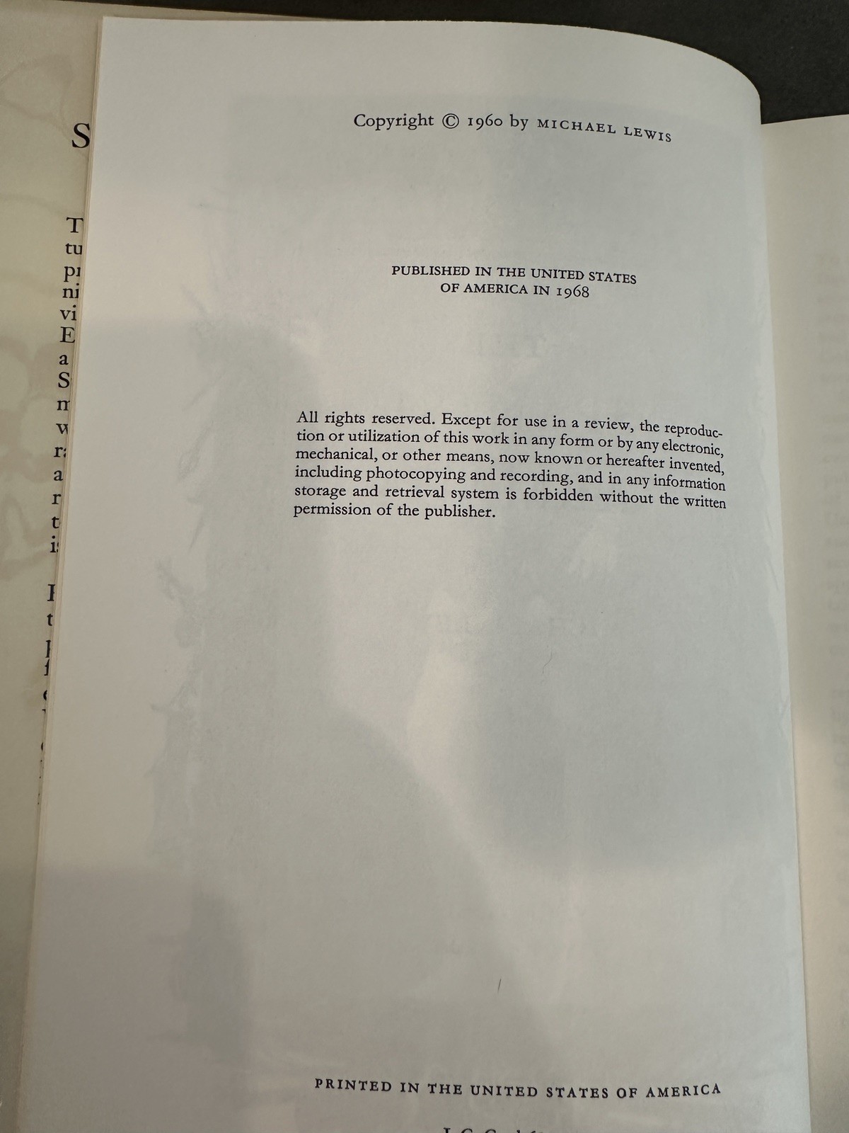 THE SPANISH ARMADA by Michael Lewis 1st Edition 1st American Printing 1968