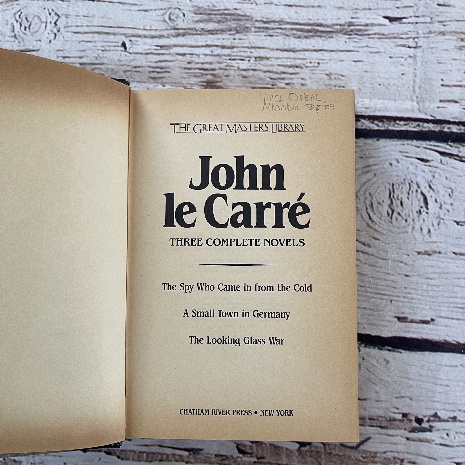 John Le Carre Omnibus 3 Books in 1 Volume-First/1st Edition-Fine Binding