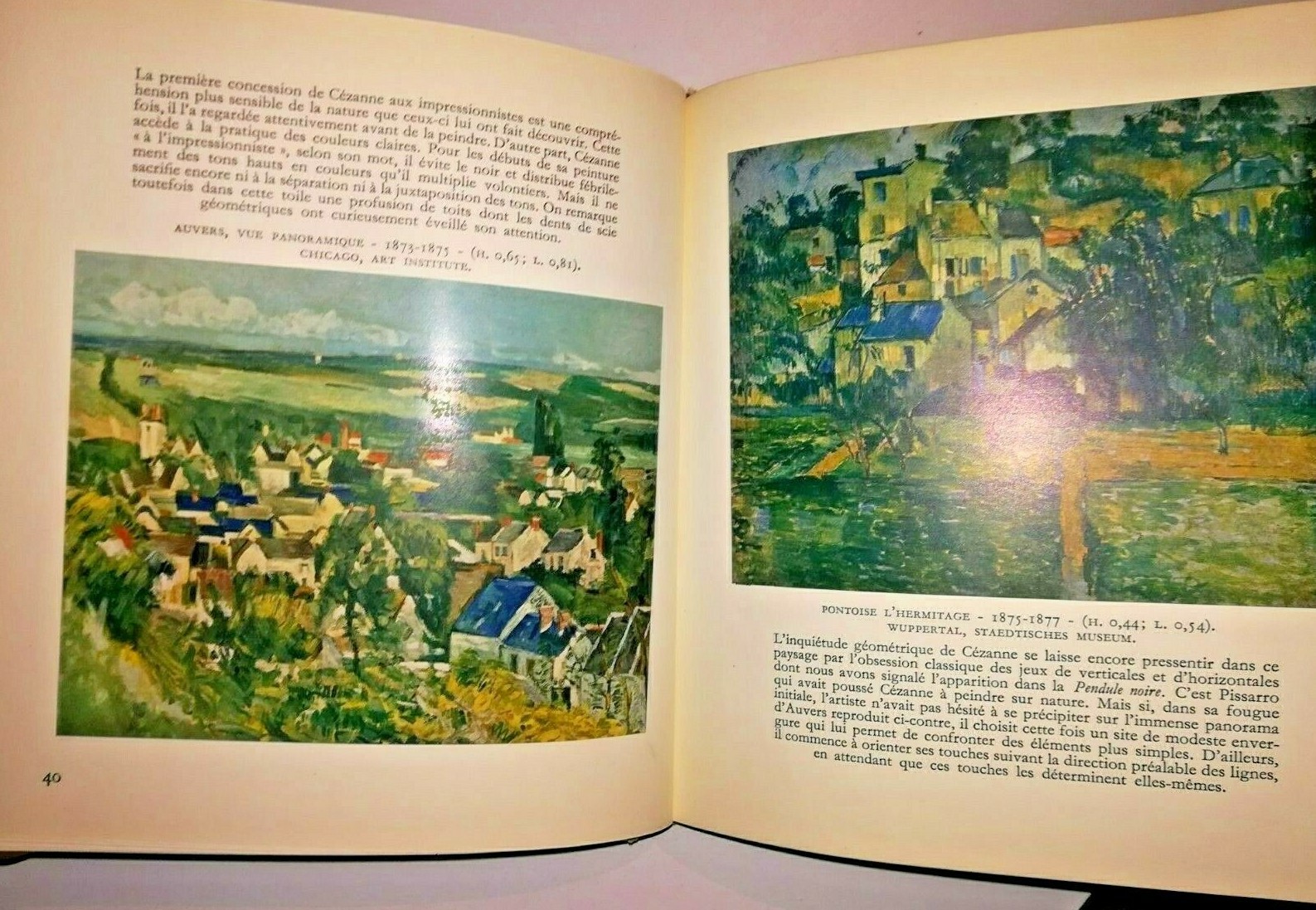 CRITICAL BIOGRAPHY CATALOGUE PAINTER ART: Cézanne – 9633