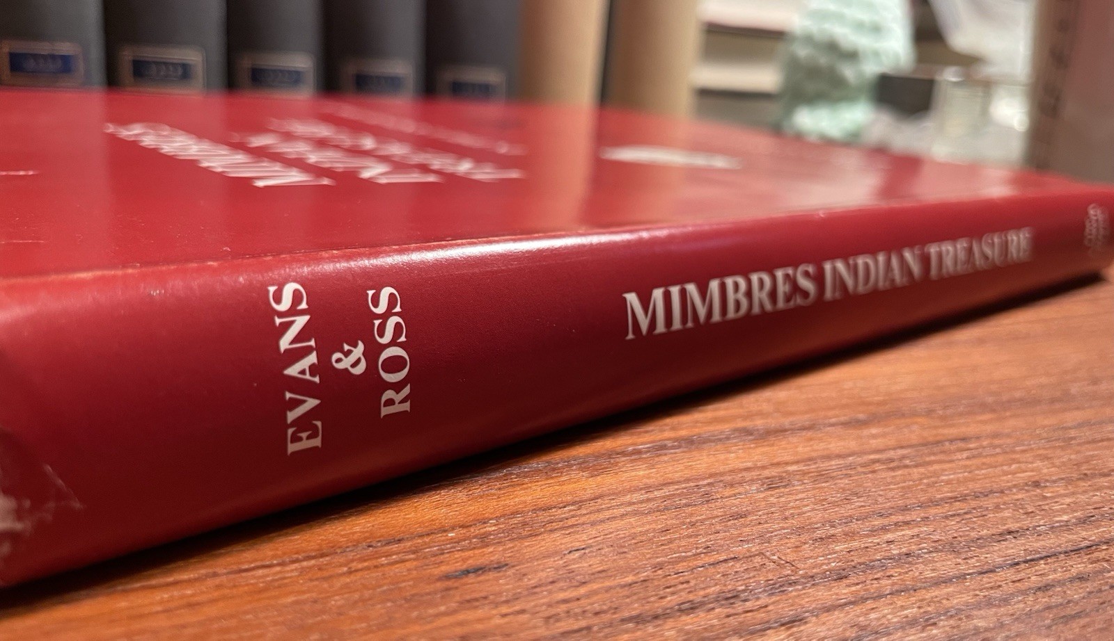 Mimbres Indian Treasure In The Land of Baca SIGNED R. Evelyn Ross HC Archaeology