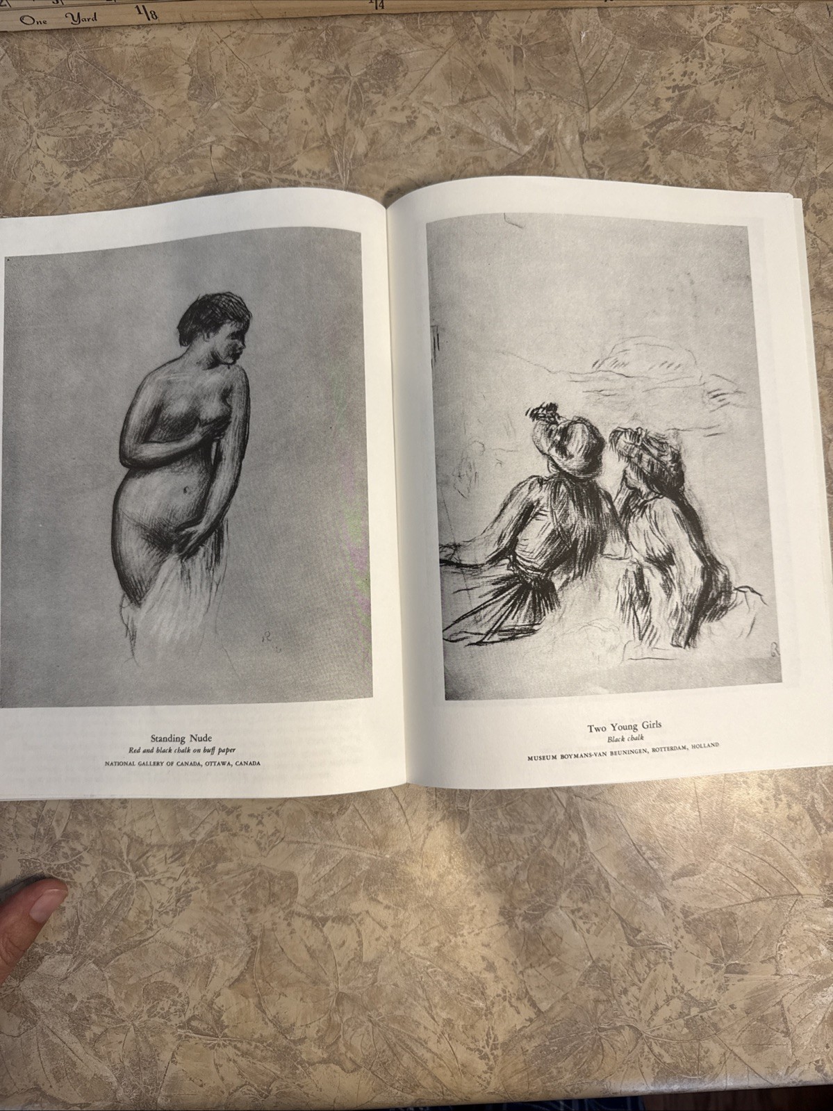 Drawings of Cézanne and Renoir Master Draughtsman Series Longstreet 1965