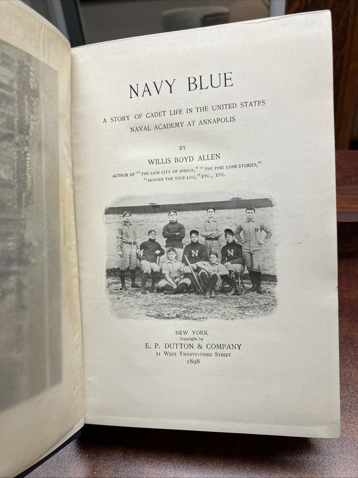 “Navy Blue” Willis Boyd Allen 1898