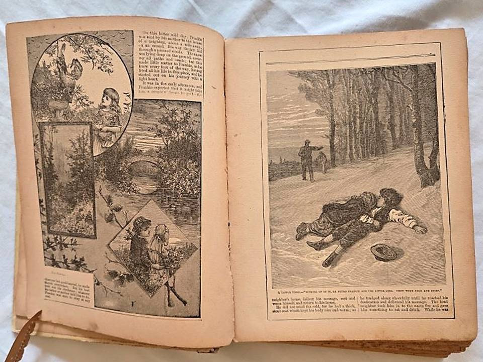 UNCLE SAM’S STORY WORLD Antique Children’s book Late 1800’s h/c