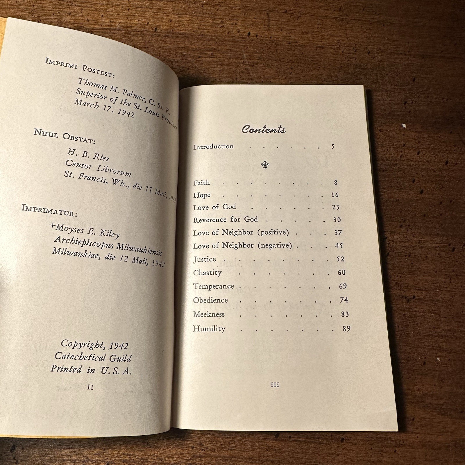 Examen for Laymen By Rev. Donald F. Miller – Catechetical Guild 1942 Paperback