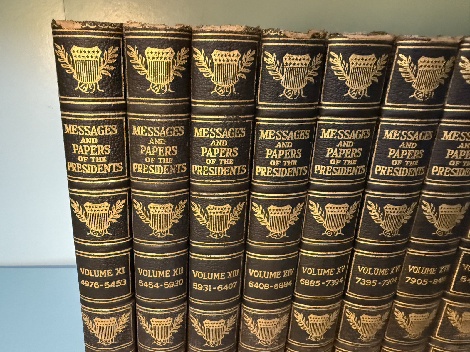 Messages and Papers of the Presidents Vol. 1-20 Complete Set – 1897