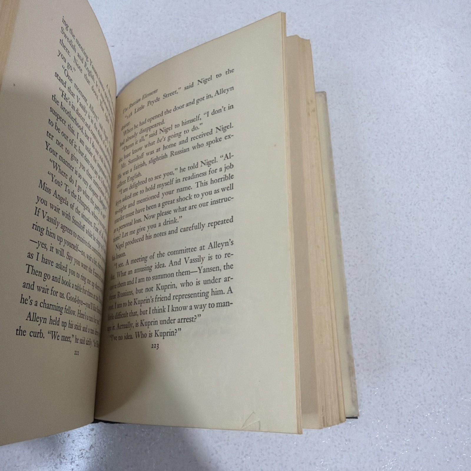 A Man Lay Dead by Ngaio Marsh (1942 Tower Books Edition 1st Printing Hardcover)