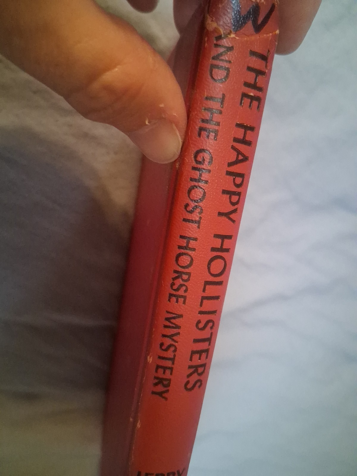 The Happy Hollisters and the Ghost Horse Mystery Jerry West 1965 Hardcover