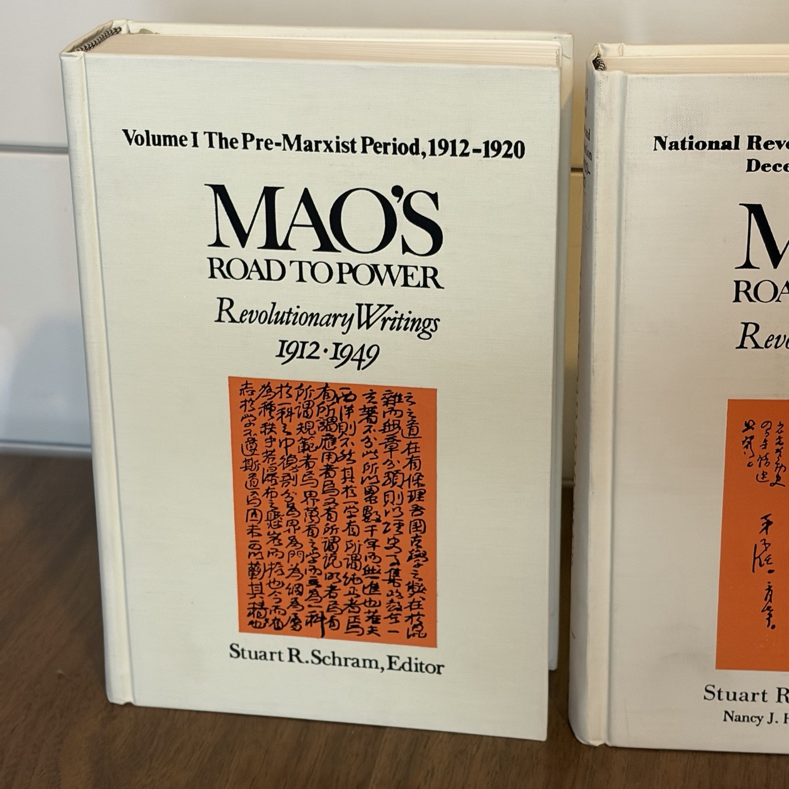 Mao’s Road to Power Revolutionary Writings 1912-1949 Volumes 1-3 HC Set Schram