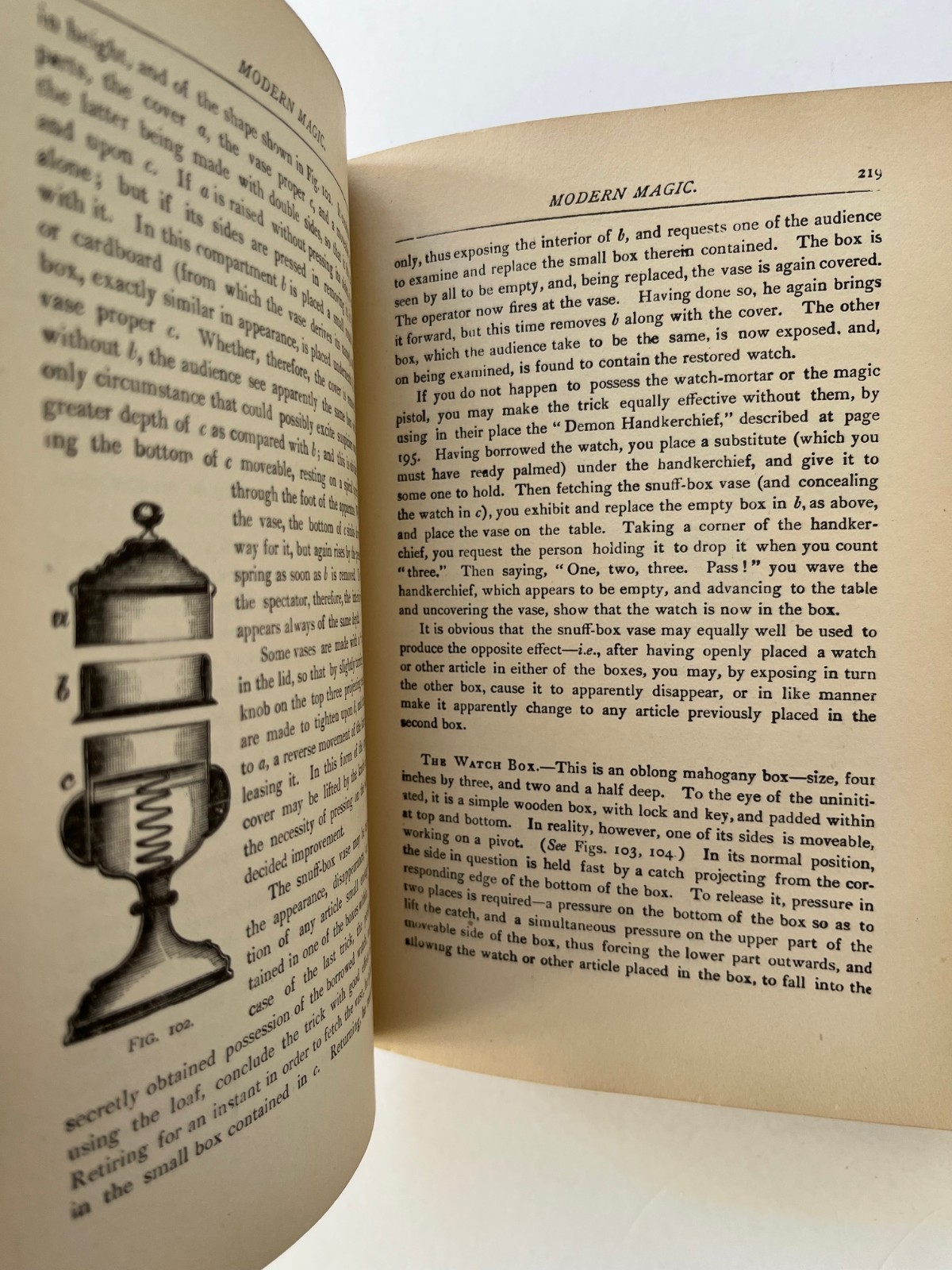 1900’s MODERN MAGIC ~ Professor Hoffmann Art Of Conjuring Antique book