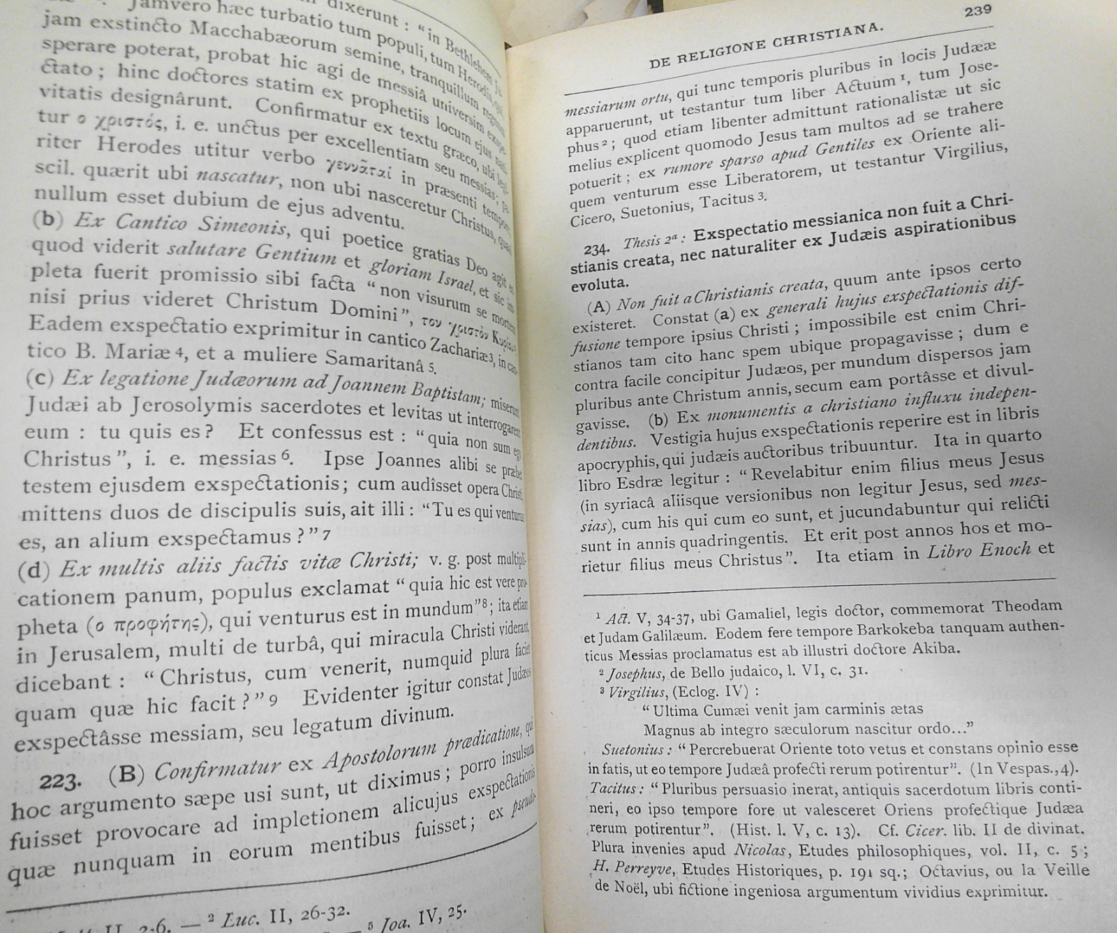 Tanquerey: Theologicae Dogmaticae Fundamentalis – 3 Vols. 1903, 1906, 1926.