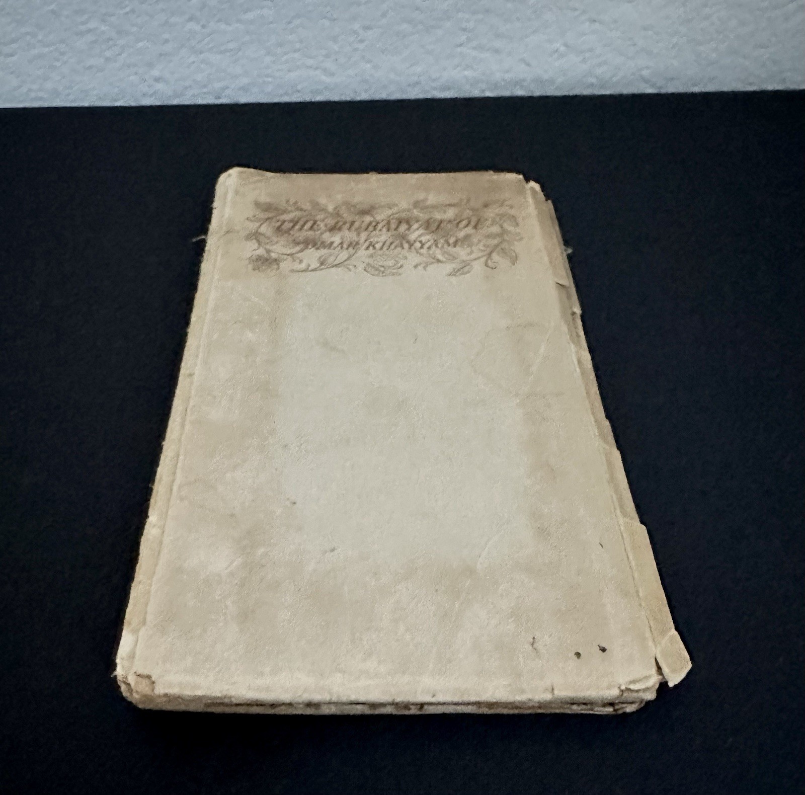 1896 Rubaiyat Omar Khayyam JAPAN VELLUM Mosher Ltd Ed No.100/100 McCarthy