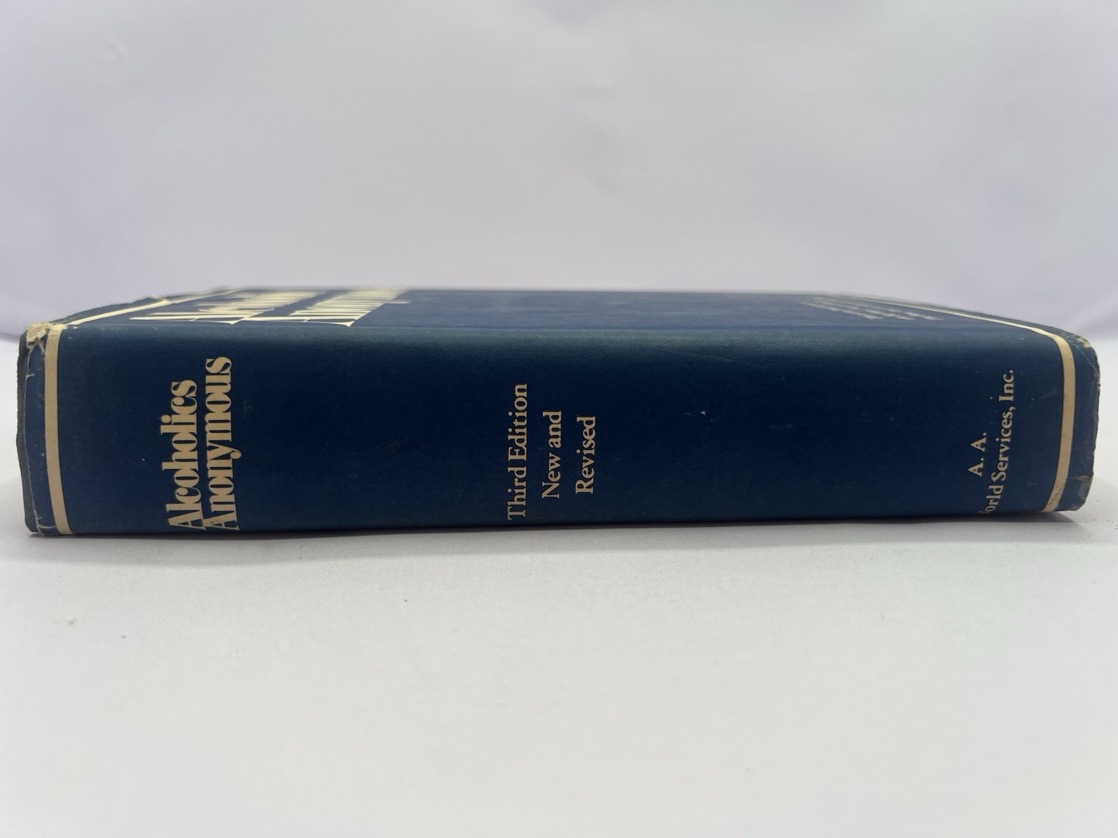 Alcoholics Anonymous Third Edition New and Revised 1976 4th Printing 1978 HC/DJ