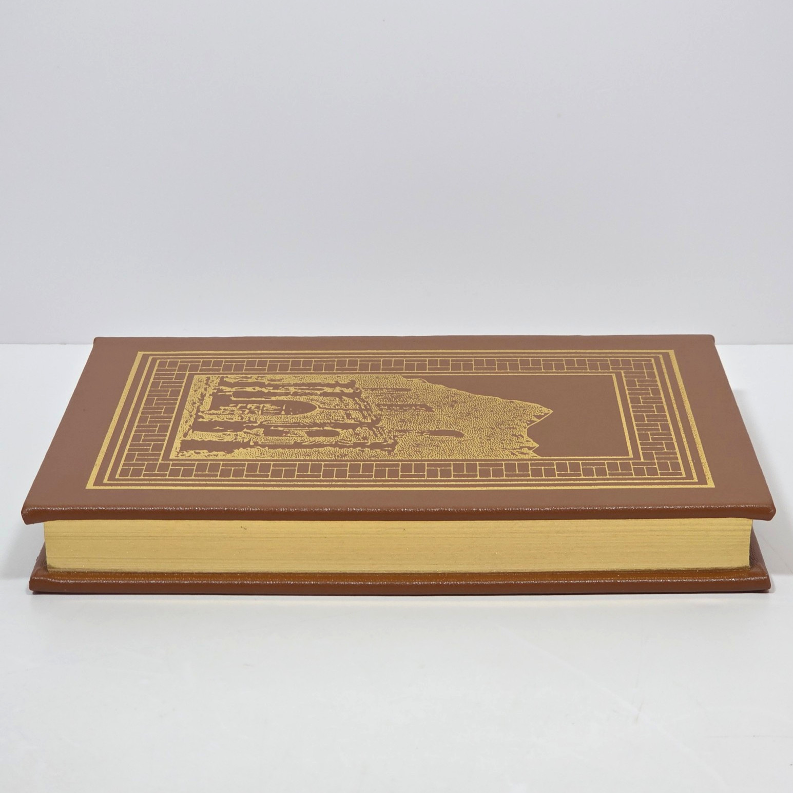 Easton Press A Time To Stand Lord Leather Alamo Texas Military History Notes