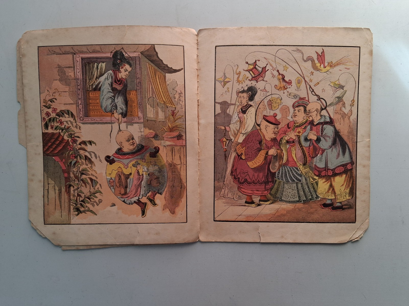 c1870 – A Set of China: Fun & Hey-Ho – Chromolithographic Illustrations