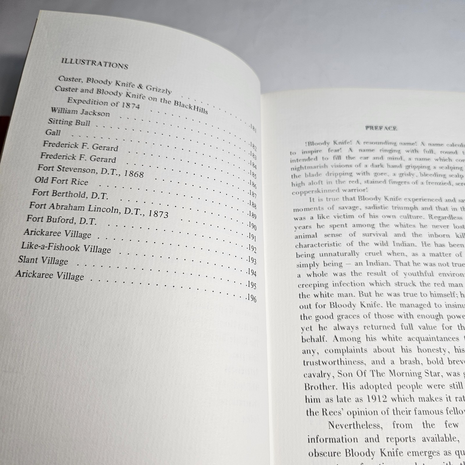 AUTHOR INSCRIBED 1ST EDITION? “BLOODY KNIFE” CUSTER’S SCOUT BOOK WILLISTON ND