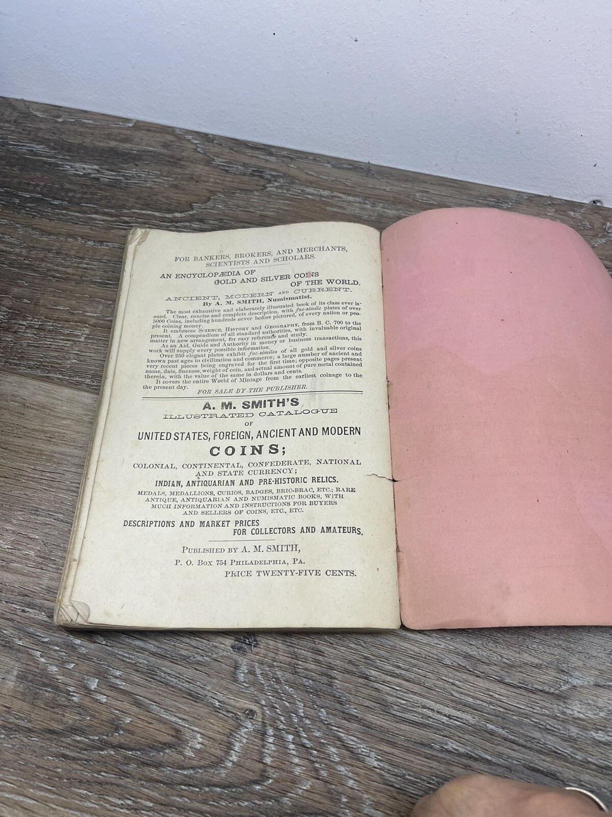 1884 Illustrated History of the U.S. Mint by A.M. Smith–Fantastic Line Drawings