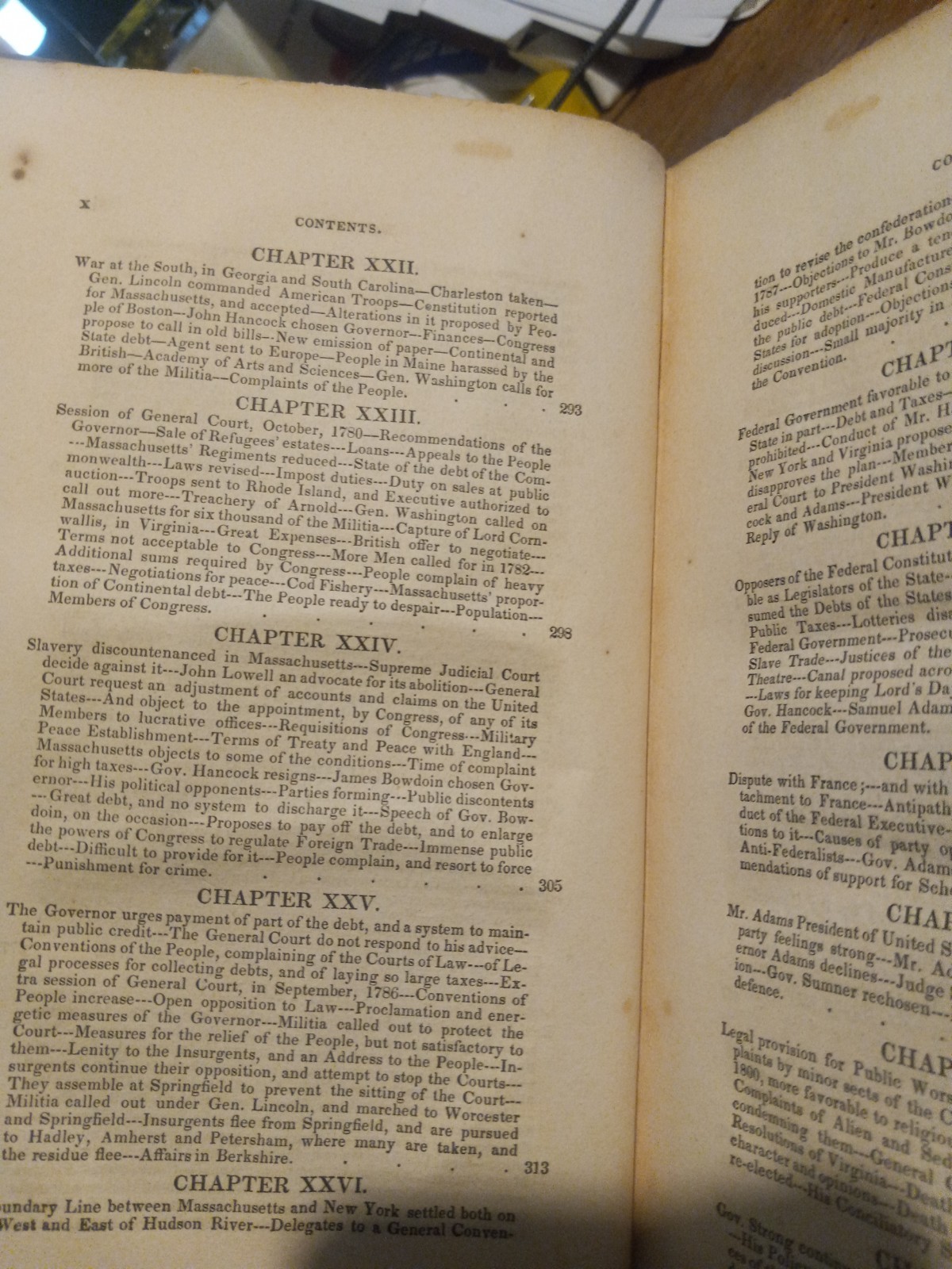 1835 HISTORY OF MASSACHUSETTS 1620 TO 1820 ILLUSTRATED 1ST ED! BY ALDEN BRADFORD