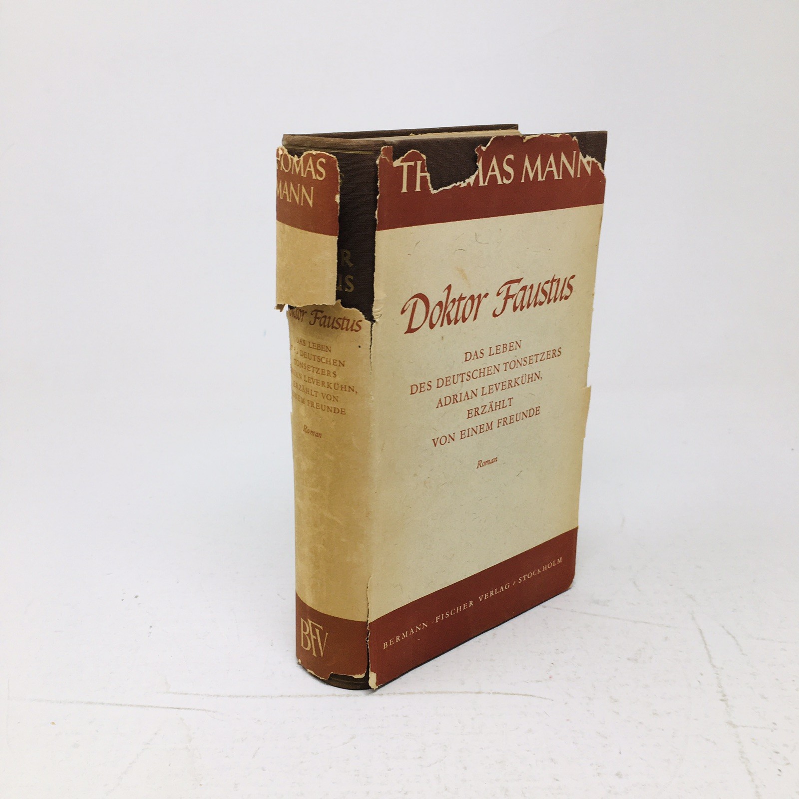 Doktor Faustus by Thomas Mann Early Edition 1947