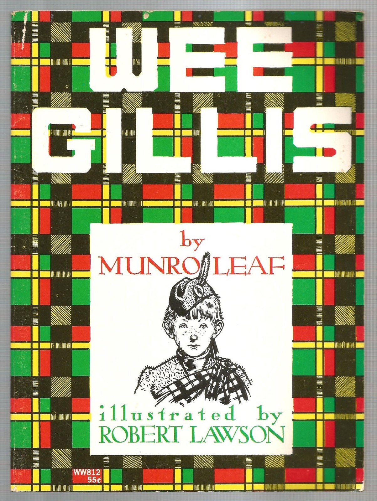 Vintage Children’s Book WEE GILLIS Munro Leaf & Robert Lawson SCOTLAND Scottish