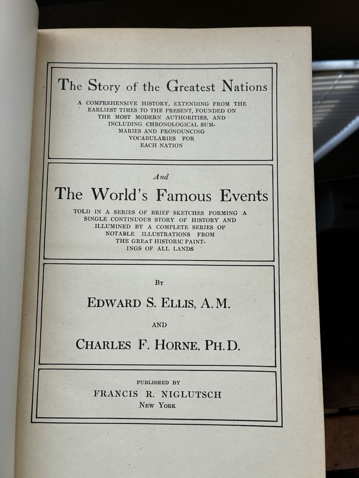 World’s Famous Events Portrayed in Word & Picture – 10 Volume Set – 1913 – 1914