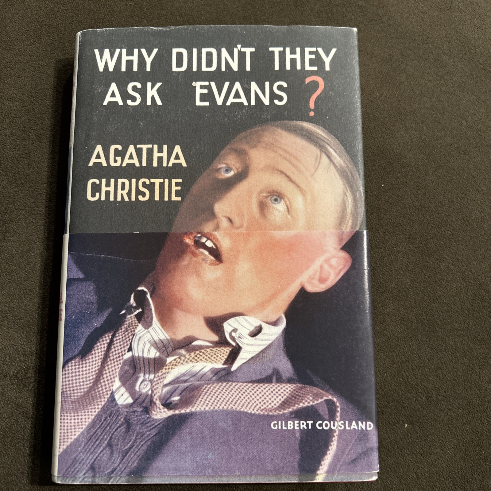Agatha Christie Why Didn’t They Ask Evans? Facsimile Edition Belly Band