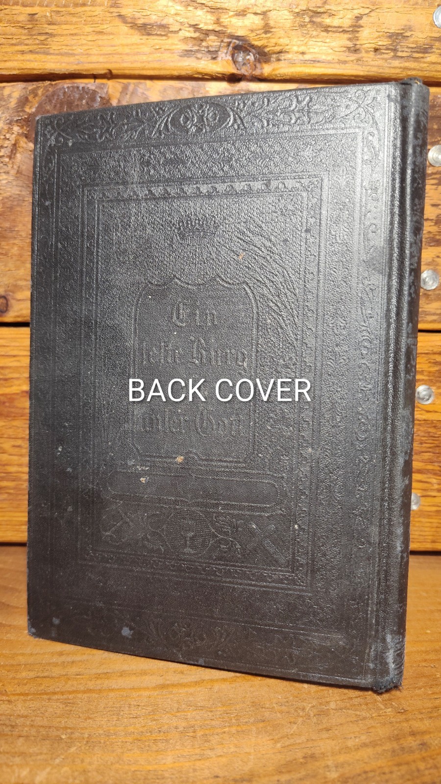 Antique Evangelical Lutheran Bible in German Kirchenbuch Religious Antiquarian