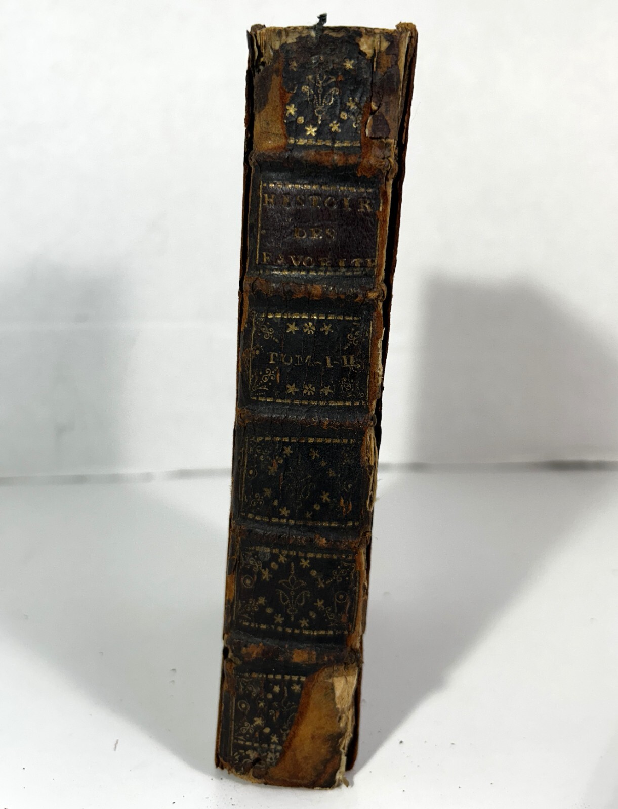 Histoire de Favorites by Mademoiselle D*** 1700 Antique HB French Text