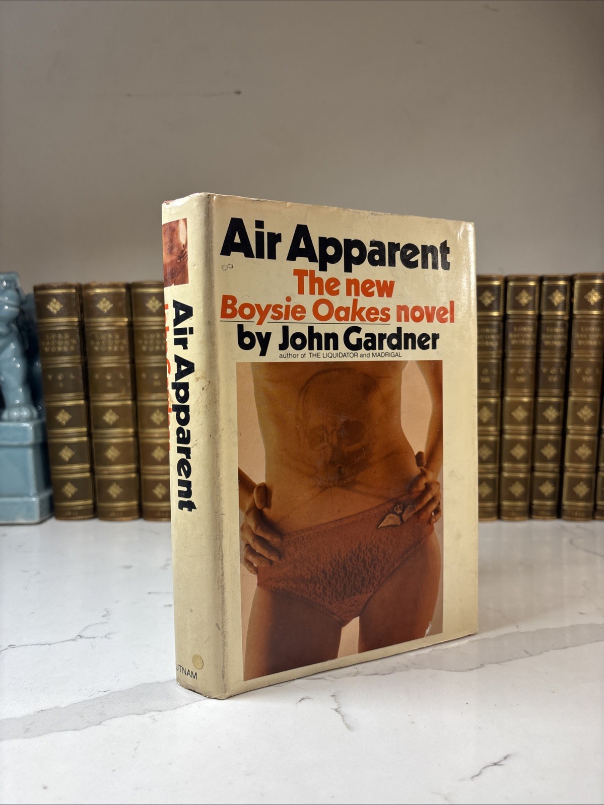*Review Copy* Air Apparent by John Gardner, 1971 Hardcover, VG