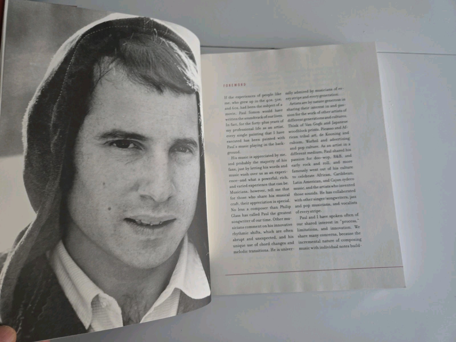 Paul Simon SIGNED Lyrics 1964-2008+ Letter To Book Seller B&N from Simon RARE
