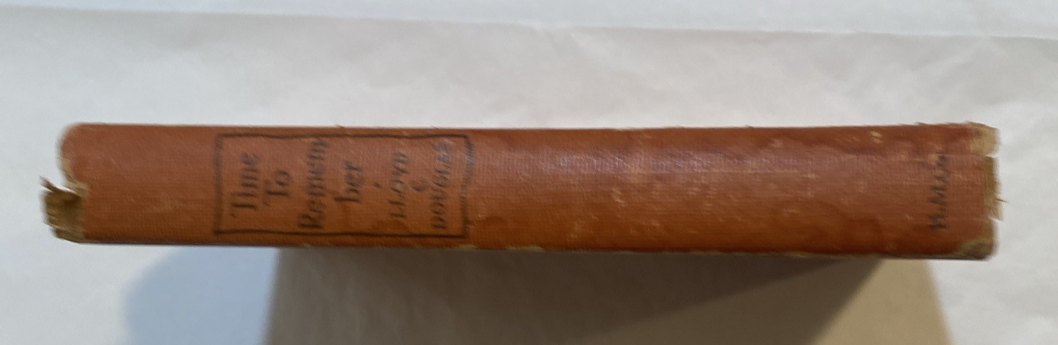 Time to Remember by Lloyd C. Douglas (1951, Hardback)