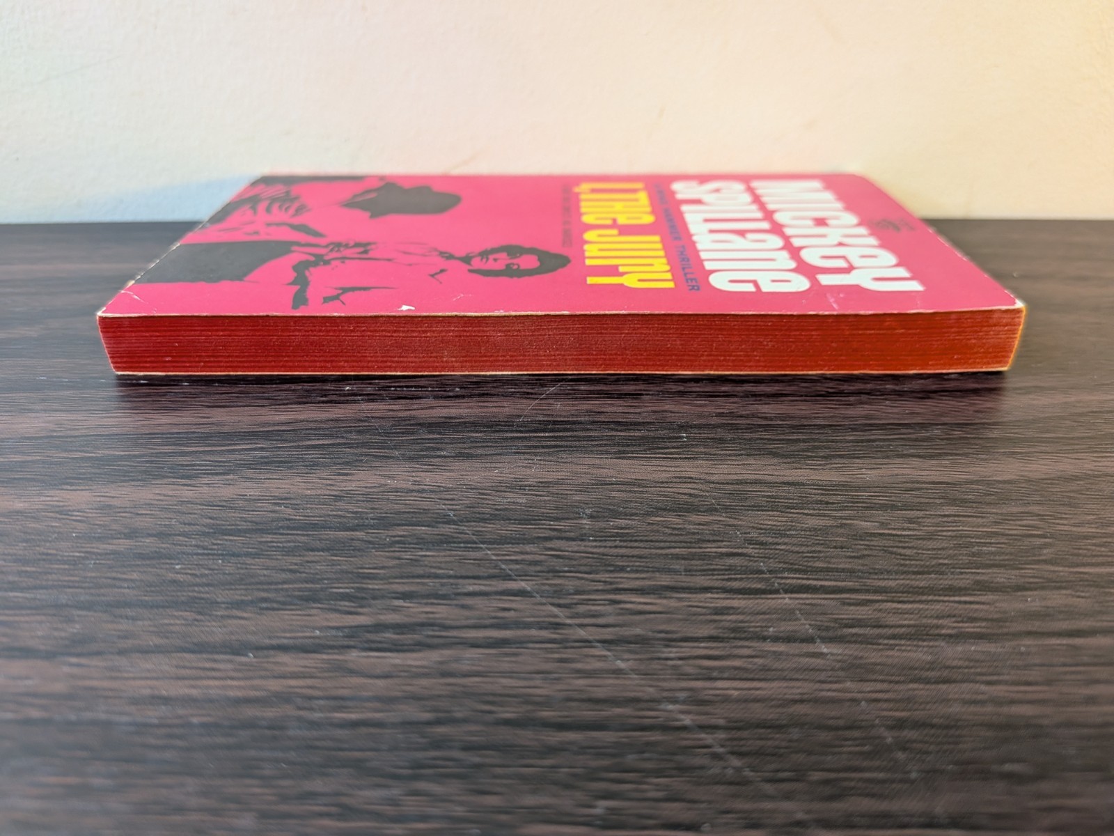 I, The Jury by Mickey Spillane Mike Hammer Thriller Red Signet Paperback 1964