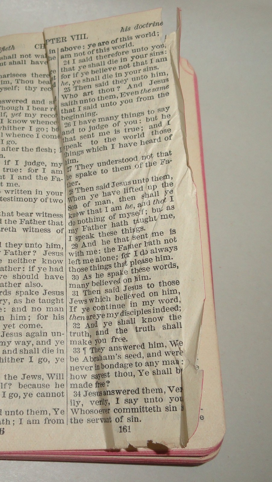 1896 Bible ~ The New Testament ~ Pocket Size ~ Embossed Red Leather